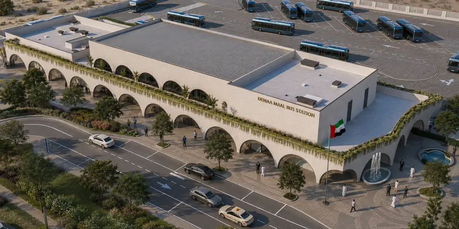 Traditional option exterior, Delma Bus Station