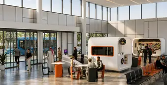 Modern option, Al Shahama Bus Station — supporting view 2
