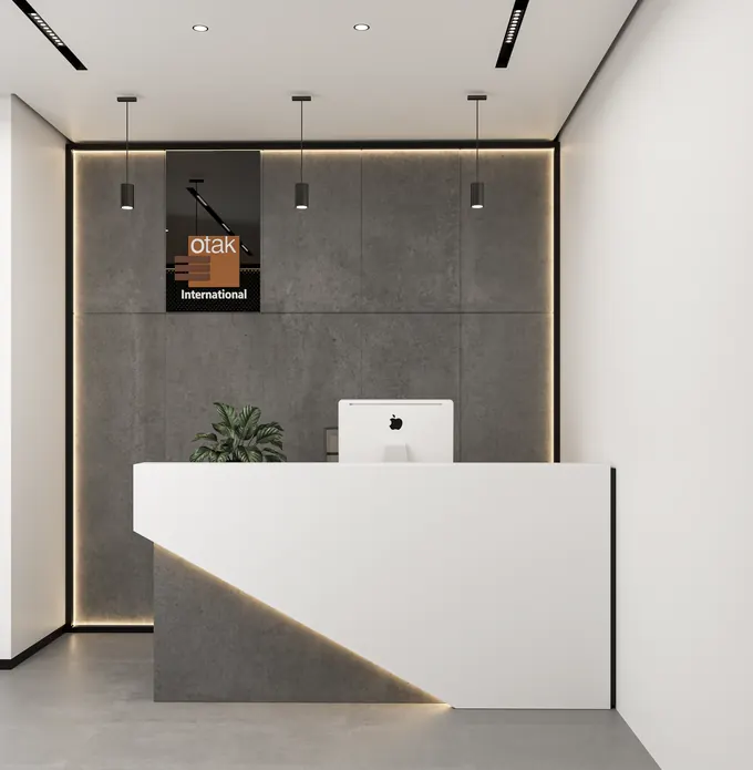 Reception desk